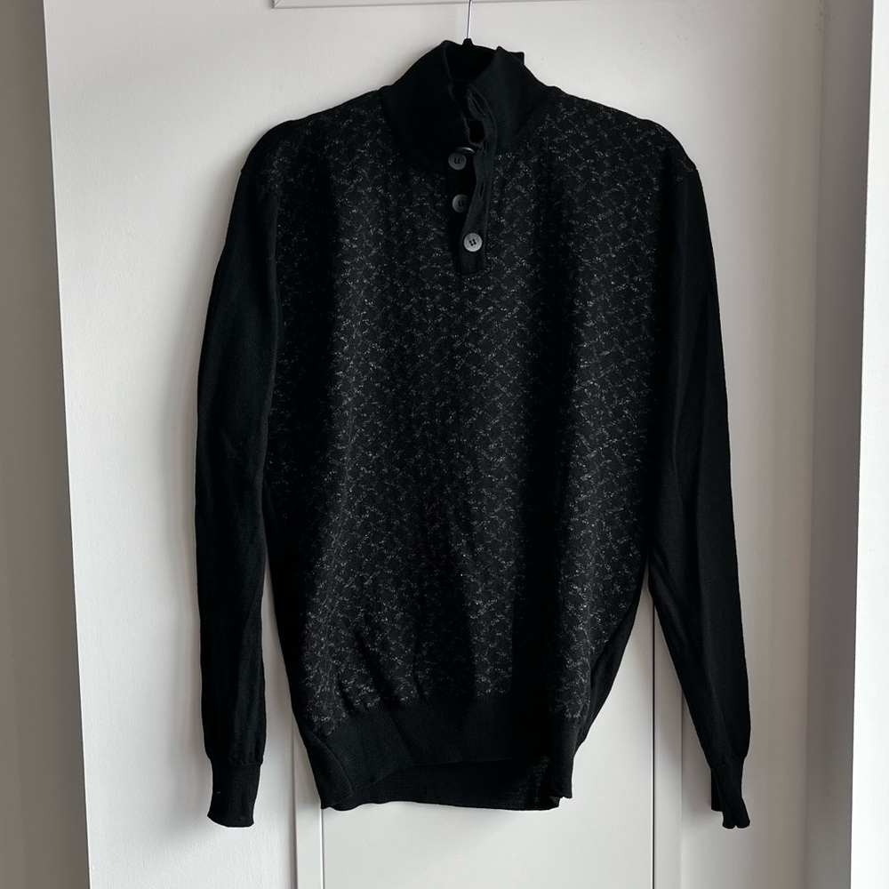 Black Crewneck Sweater